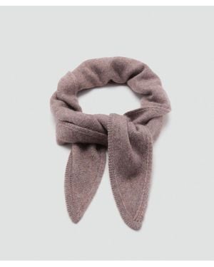 Mango Cashmere-blend Knitted Shawl - Multicolor