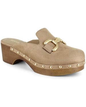 Kensie Cooper Platform Clog - Brown