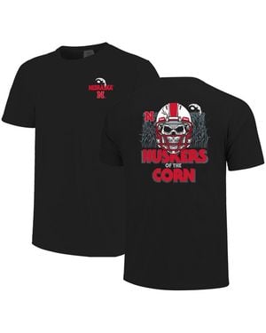 Image One And Nebraska Huskers Hyper Local Huskers Of The Corn T-shirt - Black