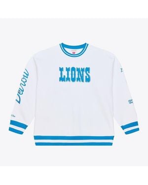 Mitchell & Ness Detroit Lions Arctic Fleece Sweatshirt - Blue