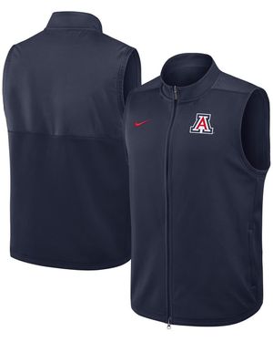 Nike Stanford Cardinal Primetimeâ Victory Performance Full Zip Vest - Blue