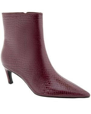 BCBGMAXAZRIA Zera Heeled Bootie - Purple