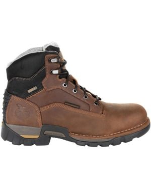 Georgia Boot Eagle One Steel Toe Waterproof Work Boot - Brown
