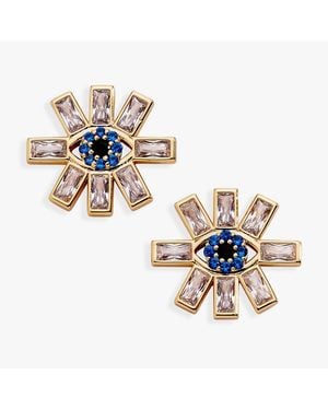 ALEX AND ANI Evil Eye Statement Stud - Metallic