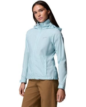 Columbia Switchback Iv Hooded Packable Jacket - Blue