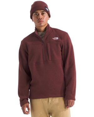 The North Face Gordon Lyons Quarter Zip Jacket - Red
