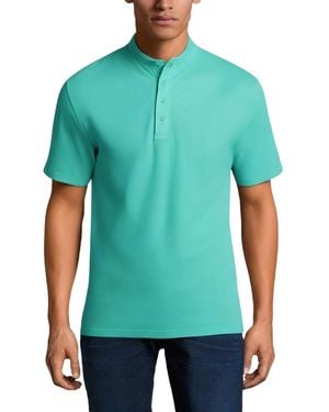 Kingsize Big & Tall Shrink-less Lightweight Henley T-shirt - Green