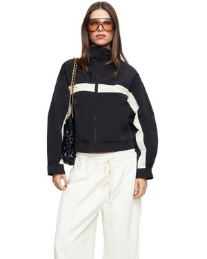 Lioness Essential High Neck Windbreaker Jacket - Blue