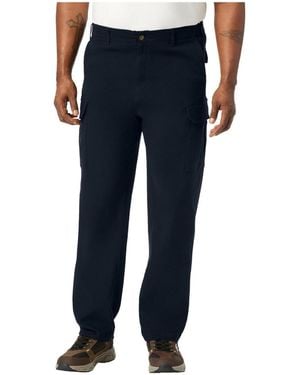 Kingsize Big & Tall Comfort Waist Cargo Pants - Blue