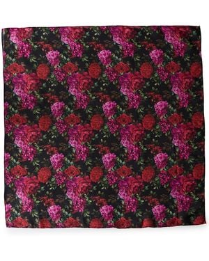Steve Madden Vintage-inspired Floral Square Scarf