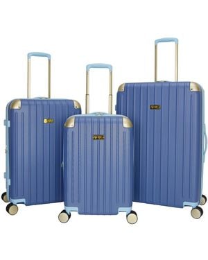 Jessica Simpson Sag Harbor 3-pc. Hardside Spinner luggage Set - Blue