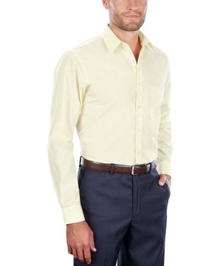 Van Heusen Regular-fit Poplin Dress Shirt - White