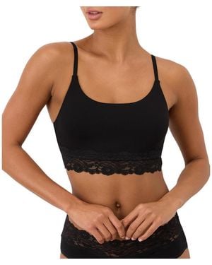 Pact Lace Modern Scoop Bralette - Black