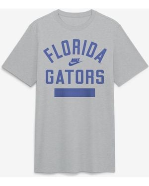Nike Florida Gators Arch Wordmark Legacy Tri-blend T-shirt - Gray