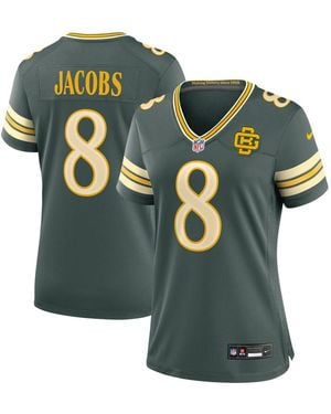 Nike Josh Jacobs Bay Packers 2026 Rivalries Collection Game Jersey - Green
