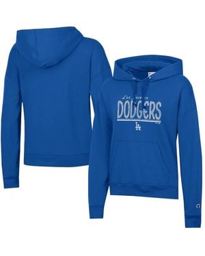 Champion Los Angeles Dodgers Powerblend Hoodie - Blue