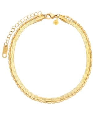 petit moments Salem Anklet - Metallic