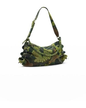 Desigual Large Printed Bag M C Lacroix - Green