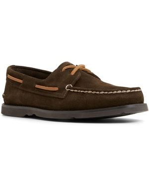 Sperry Top-Sider Authentic Original 2-eye Ripple Boat Shoe - Brown