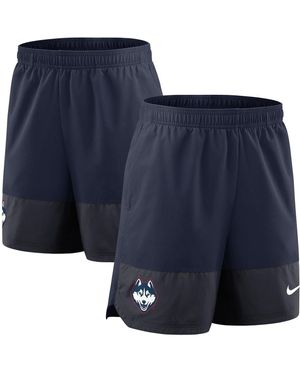 Nike Uconn Huskies 2025 Sideline Performance Shorts - Blue