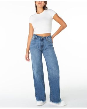 Celebrity Pink Wide Leg Jeans - Blue