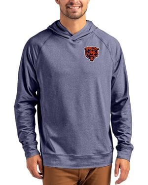 Cutter & Buck Cutter Buck Chicago Bears Adapt Knit Raglan Pullover Hoodie - Blue