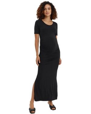 Nom Maternity Nom Hugo Maxi Dress - Black