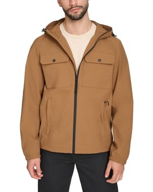 Levi's Hooded Rain Jacket - Brown