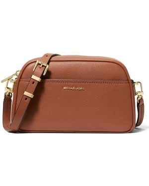 Michael Kors Jet Set Small Camera Crossbody Bag - Brown