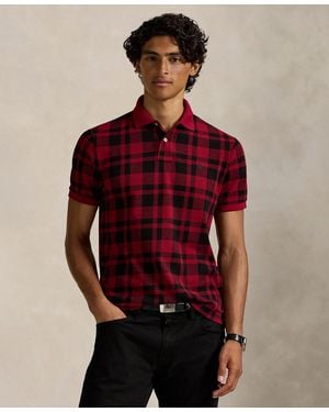 Polo Ralph Lauren Holiday Short Sleeve Polo Shirt - Red