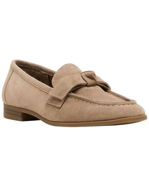 Anne Klein Bowie Round Toe Loafers - Brown