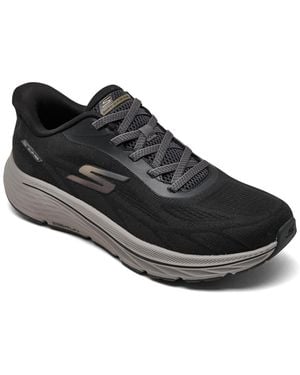 Skechers Go Run Consistent 3 Neutral Road Running Sneakers From Finish Line - Black