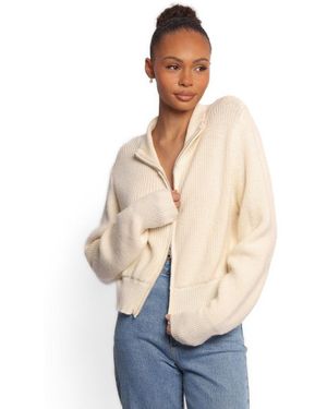 Petal & Pup Kourtney Zip Cardigan - Blue