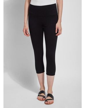 Lyssé Denim Capri (21" Inseam) - Black