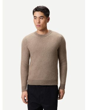 Gobi Cashmere Silk Turtle-neck Sweater - Natural