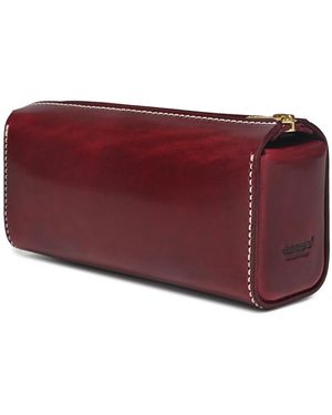 Old Trend Portable Leather Box - Red