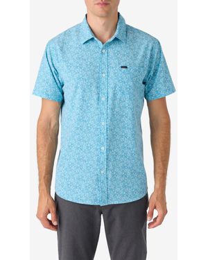 O'neill Sportswear Trvlr Upf Traverse Short Sleeve Standard Shirt - Blue
