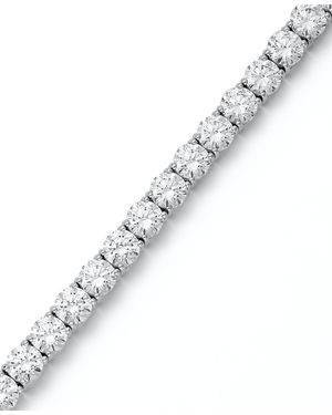Arabella Sterling Silver Bracelet - White