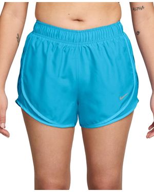 Nike Tempo Dri-fit Mid Rise Running Shorts - Blue