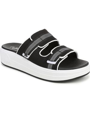 Ryka Viv Slide Sandals - White