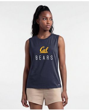 Champion West Virginia Mountaineers Lifestyle Crewneck Tank Top - Blue