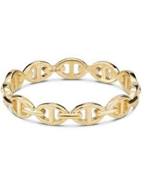 DEVATA Mariner Anchor Ring In 14k - Metallic