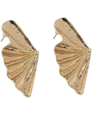 SOH The Fan Drop Earrings - Natural