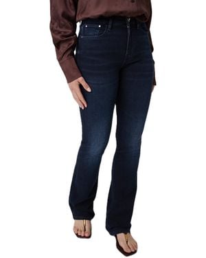 Guess Sexy Flare High-waisted Jeans - Blue