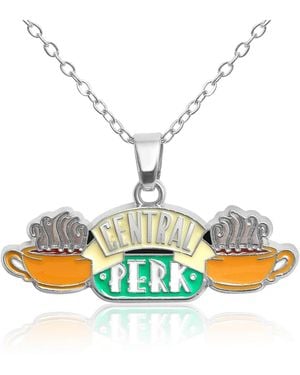 Friends Tv Show Fashion Central Perk Necklace - Metallic