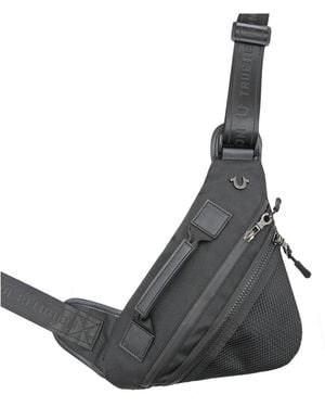 TRUE RELIGION Sarge Triangle Harness Bag - Black