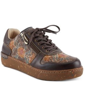 L'ARTISTE Spring Step Sincerity Fashion Sneaker - Brown