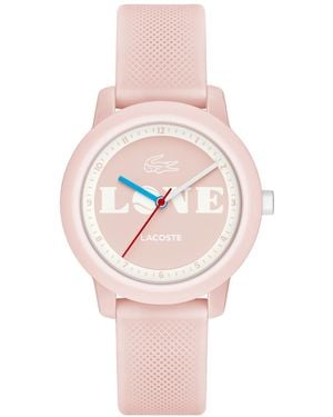Lacoste Kids' 12.12 Silicone Watch 33mm - Pink