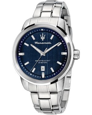 Maserati Analog Metal Band Watch - Gray