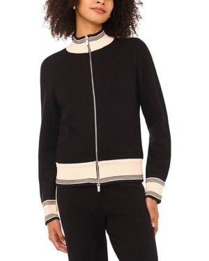 Vince Camuto Mock Neck Jacket - Black